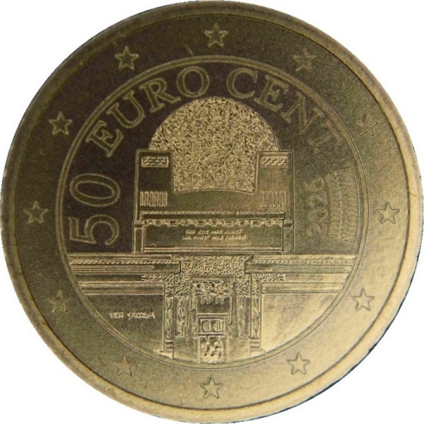 Австрия 50 Евроцент (2026) KM#