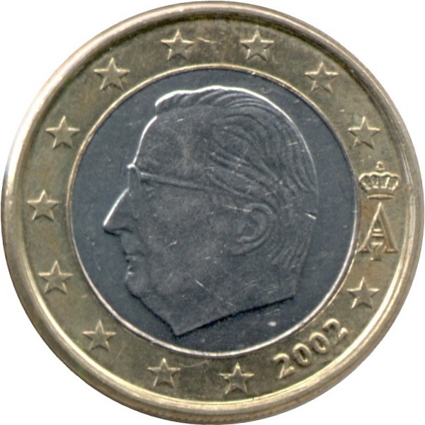 Бельгия 1 Евро (2002) KM#