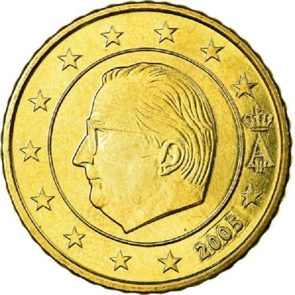 Бельгия 50 Евро цент (2005) KM#