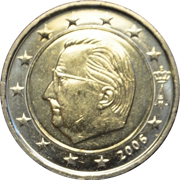 Бельгия 1 Евро (2006) KM#
