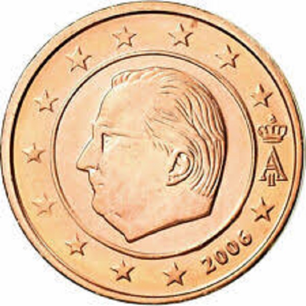 Бельгия 1 Евро цент (2006) KM#