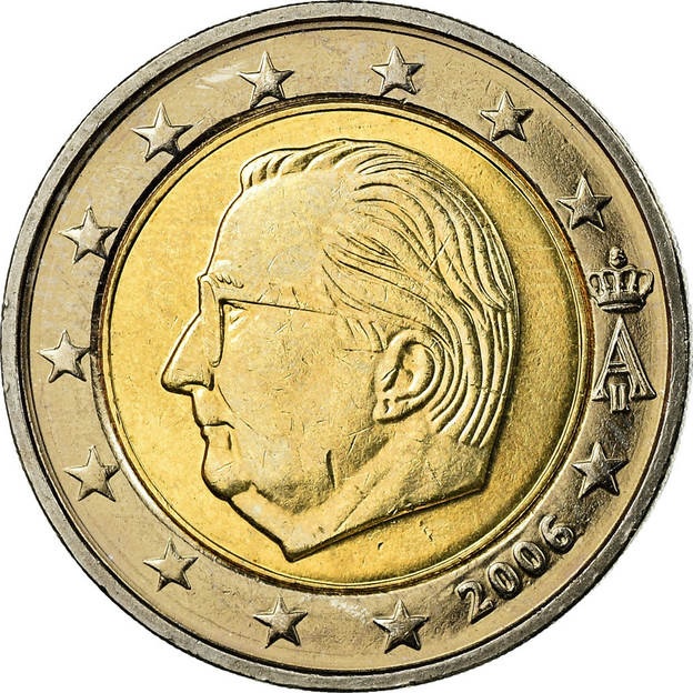 Бельгия 2 Евро (2006) KM#