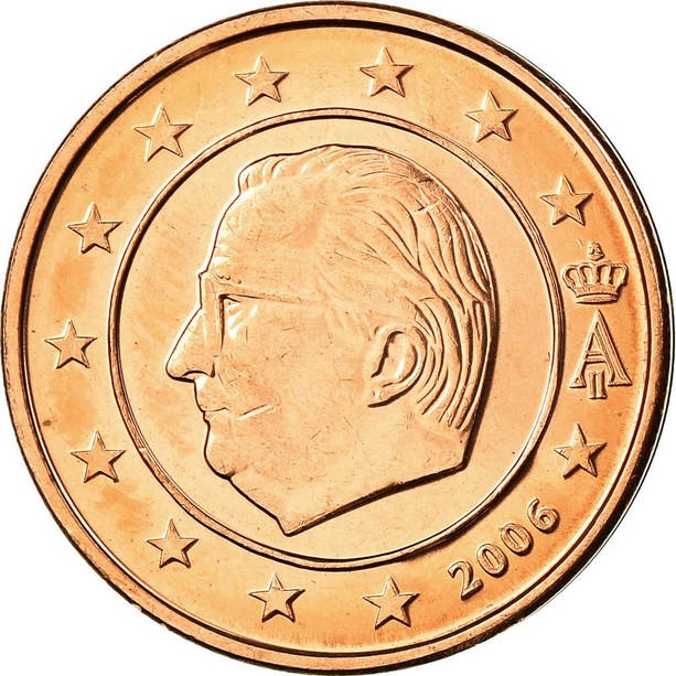 Бельгия 2 Евро цент (2006) KM#
