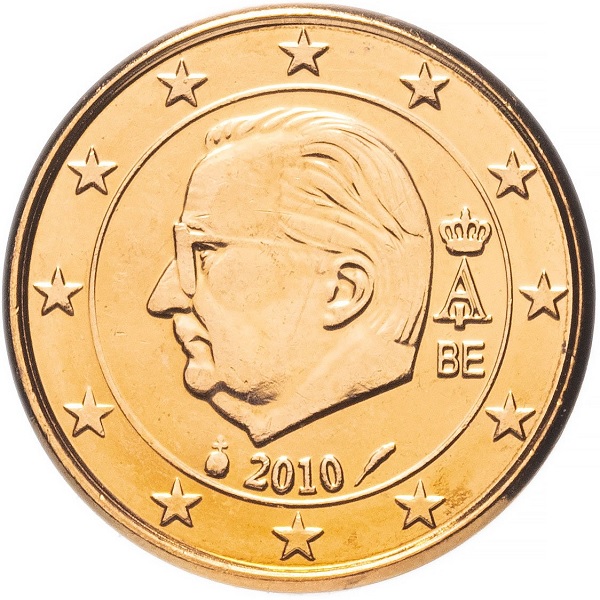 Бельгия 1 Евро цент (2010) KM#