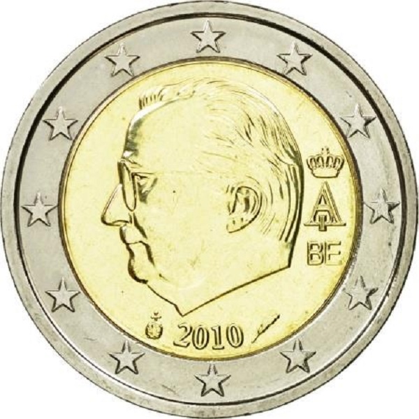 Бельгия 2 Евро (2010) KM#