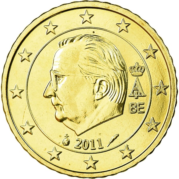 Бельгия 50 Евро цент (2011) KM#