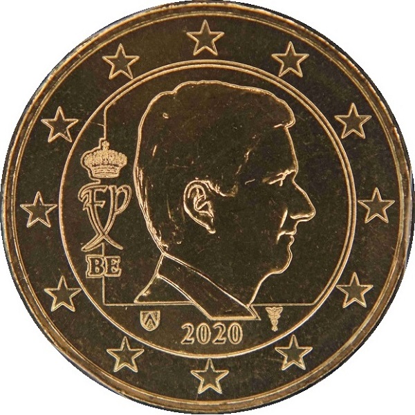 Belgium 10 Euro cent (2020) KM#