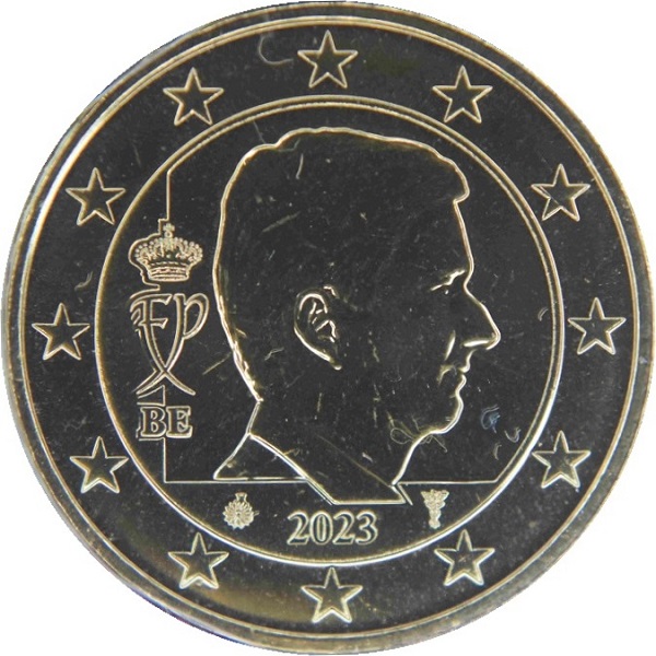 Бельгия 50 Евро цент (2023) KM#