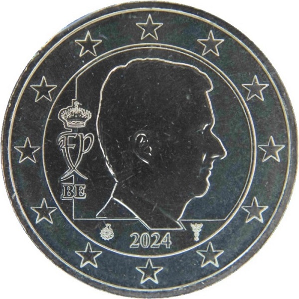 Бельгия 50 Евроцент (2024) KM#