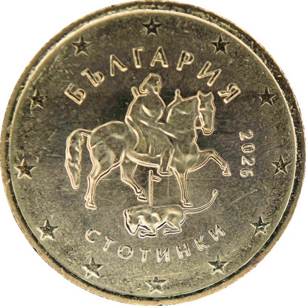 Болгария 50 Евроцент (2026) KM#