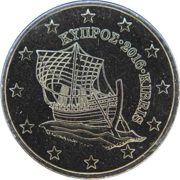 Кипр 50 Евро цент (2016) KM#