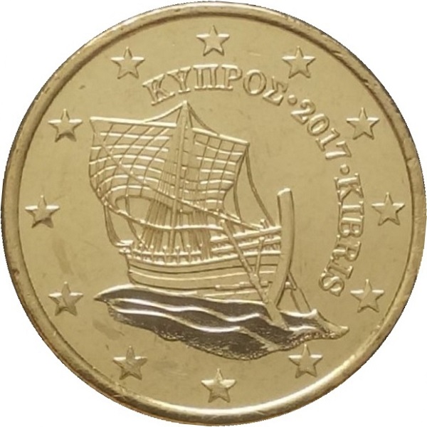 Кипр 50 Евро цент (2017) KM#
