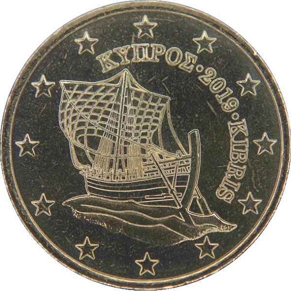 Кипр 50 Евро цент (2019) KM#