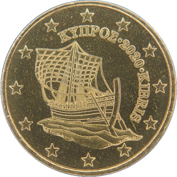 Кипр 50 Евро цент (2020) KM#