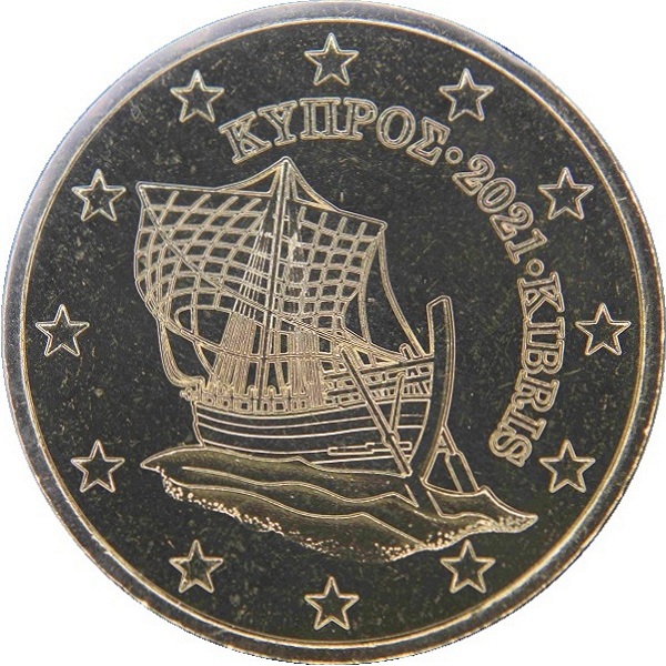 Кипр 50 Евро цент (2021) KM#