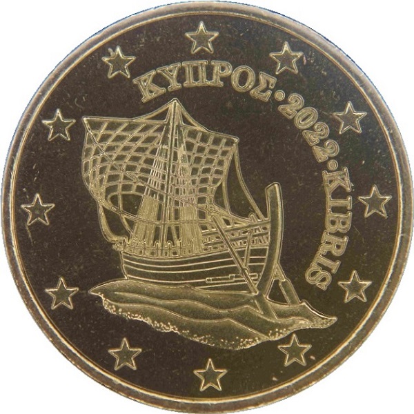 Кипр 50 Евро цент (2022) KM#