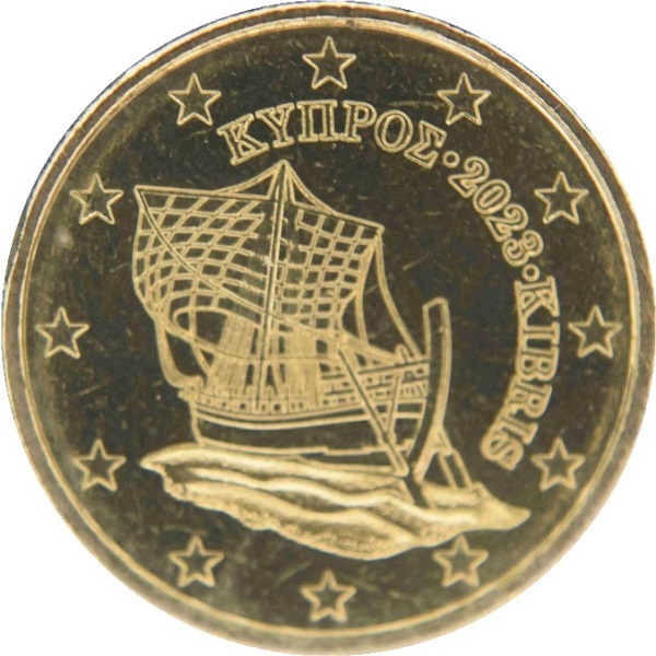 Кипр 10 Евро цент (2023) KM#