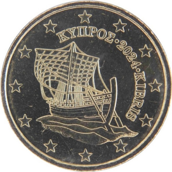 Кипр 10 Евроцент (2024) КМ#