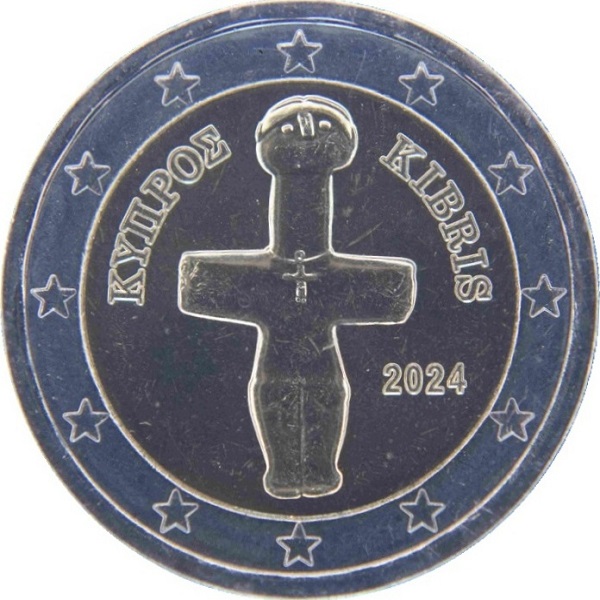 Кипр 2 Евро (2024) KM#