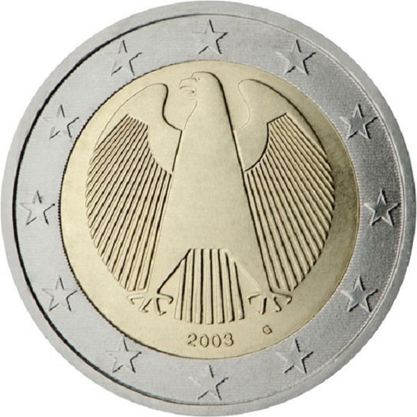 Germany 2 Euro (2003) "G" KM#