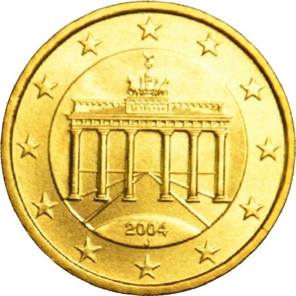 Germany 50 Euro cent (2004) "J" KM#