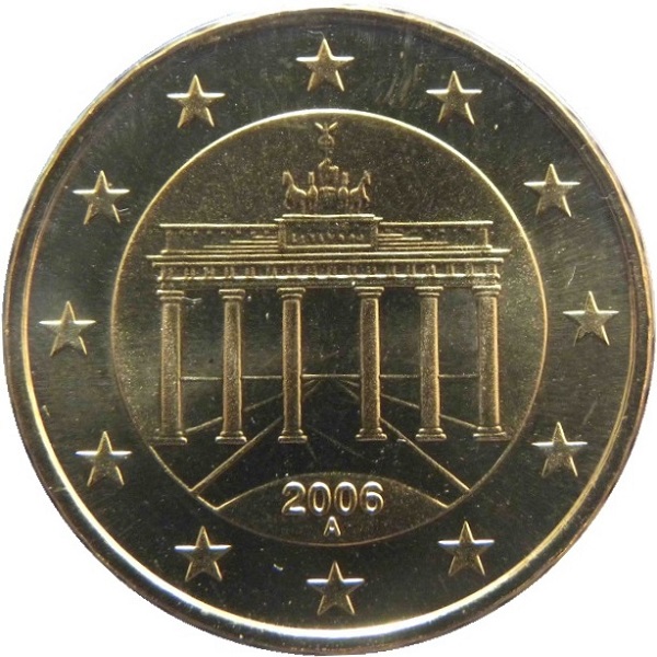 Германия 10 Евро цент (2006) "A" KM#
