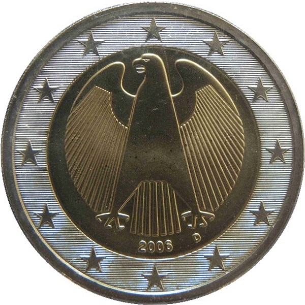 Germany 2 Euro (2006) "D" KM#