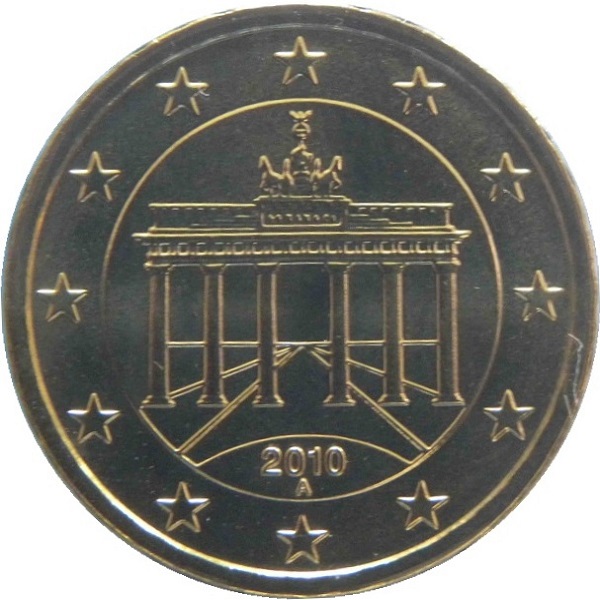 Germany 10 Euro cent (2010) "A" KM#