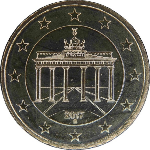 Germany 50 Euro cent (2017) "G" KM#