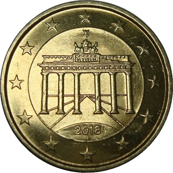 Germany 10 Euro cent (2018) "A" KM#