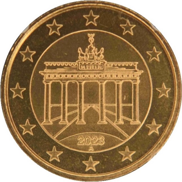 Германия 10 Евро цент (2023) "A" KM#