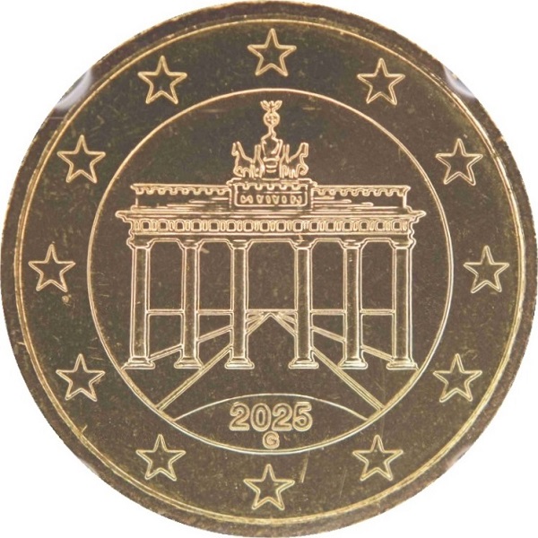 Germany 10 Euro cent (2025) "G" KM#