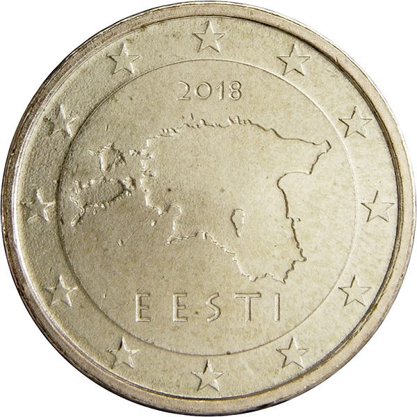 Estonia 10 Euro cent (2018) KM#