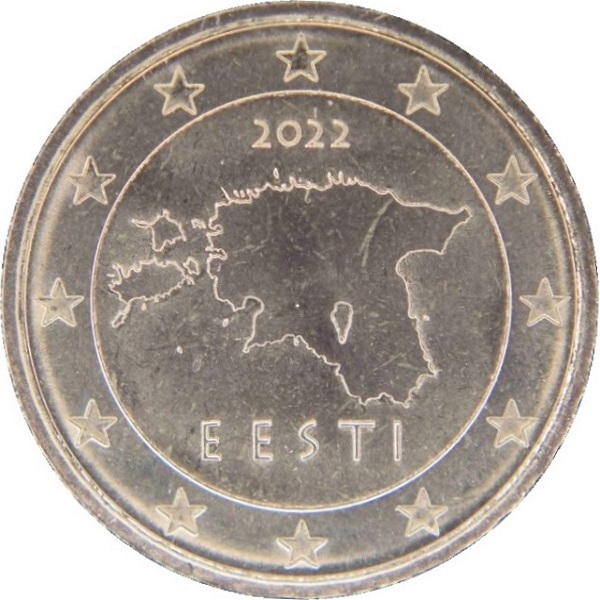 Эстония 10 Евро цент (2022) KM#