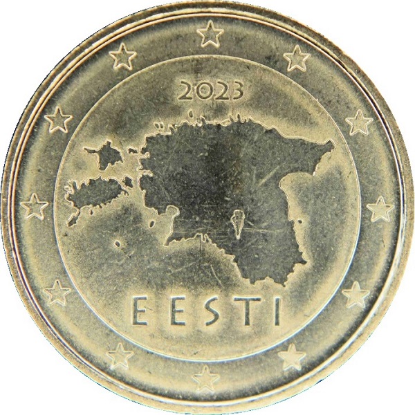Эстония 10 Евроцент (2023) KM#