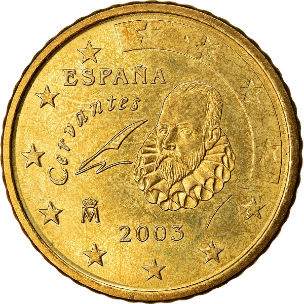 Испания 50 Евро цент (2003) KM#