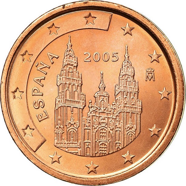 Испания 2 Евро цент (2005) KM#