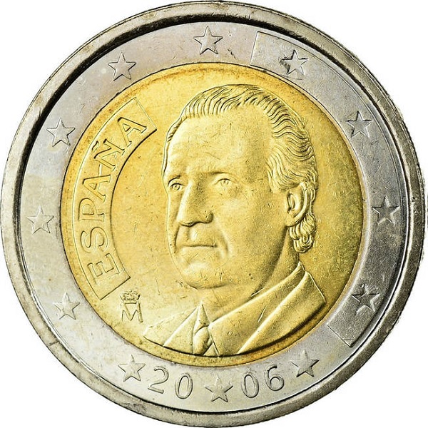 Испания 2 Евро (2006) KM#
