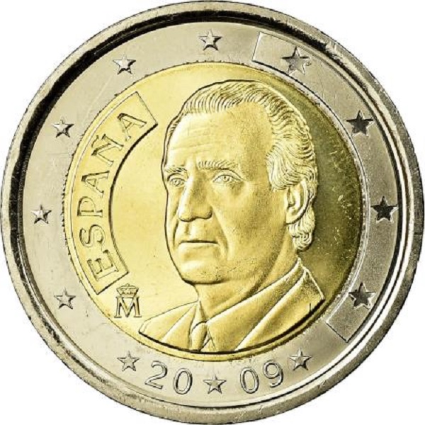Испания 2 Евро (2009) KM#