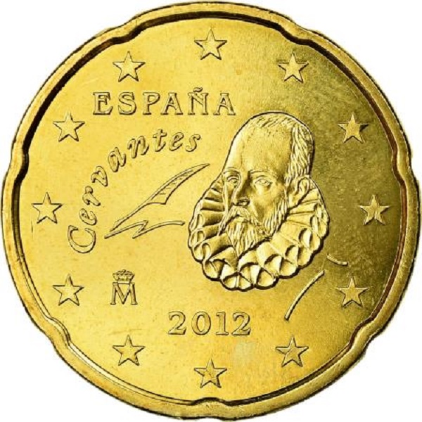 Испания 20 Евро цент (2012) KM#