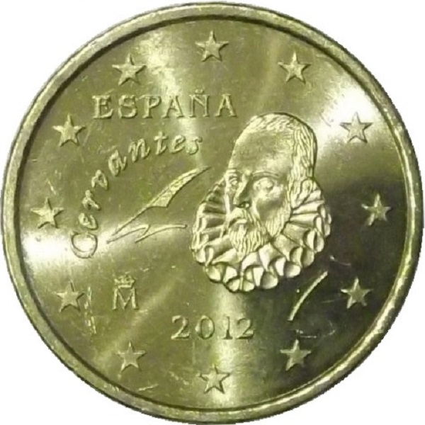 Испания 50 Евро цент (2012) KM#