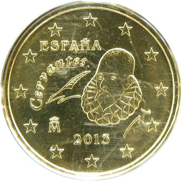 Испания 10 Евро цент (2013) KM#