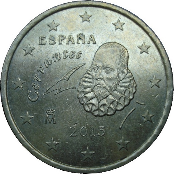 Испания 50 Евро цент (2013) KM#
