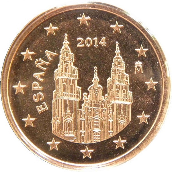 Испания 2 Евро цент (2014) KM#