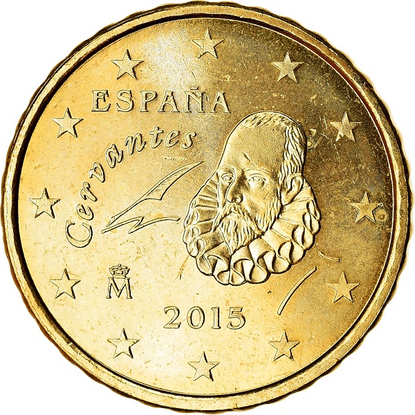 Испания 10 Евро цент (2015) KM#