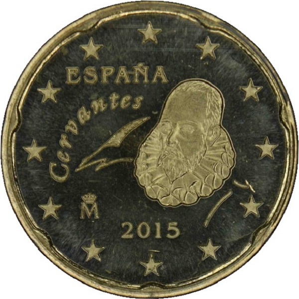 Испания 20 Евро цент (2015) KM#