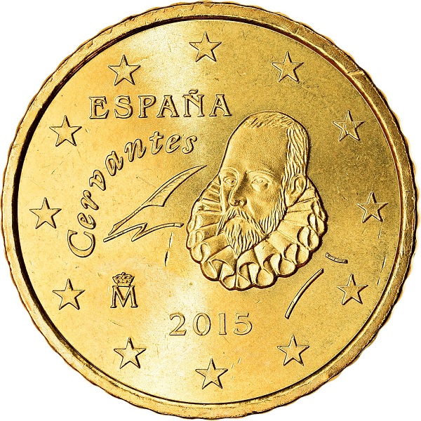 Испания 50 Евро цент (2015) KM#