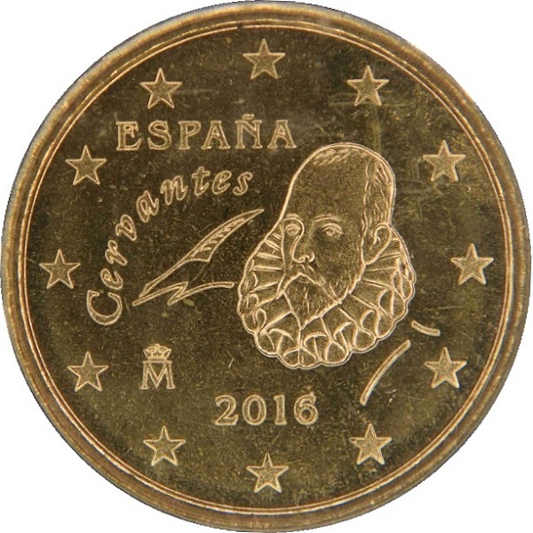 Испания 10 Евро цент (2016) KM#