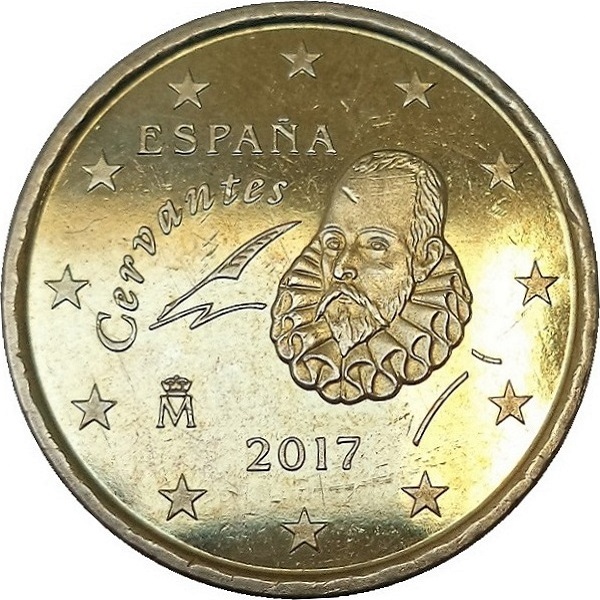 Испания 10 Евро цент (2017) KM#