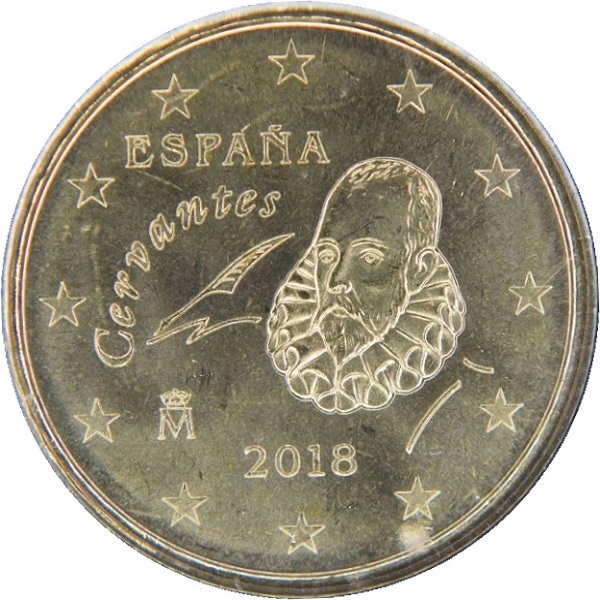 Испания 10 Евро цент (2018) KM#